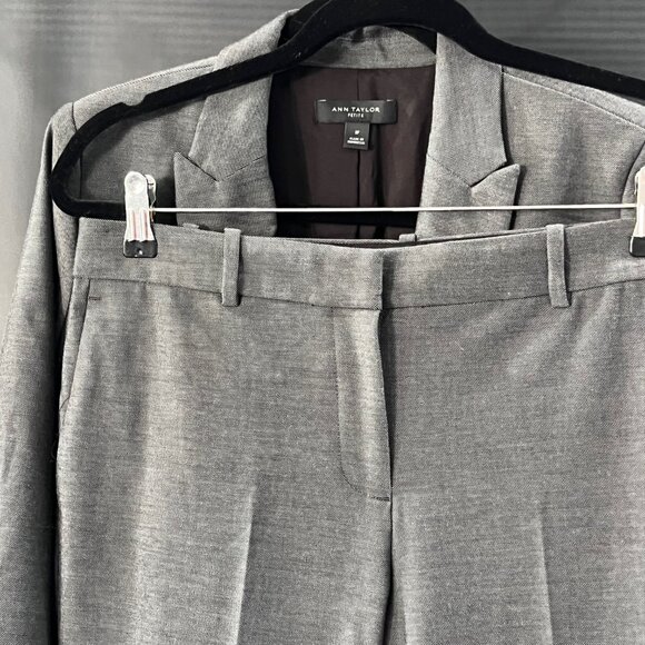 Ann Taylor. Dark Grey suit. - Picture 3 of 7